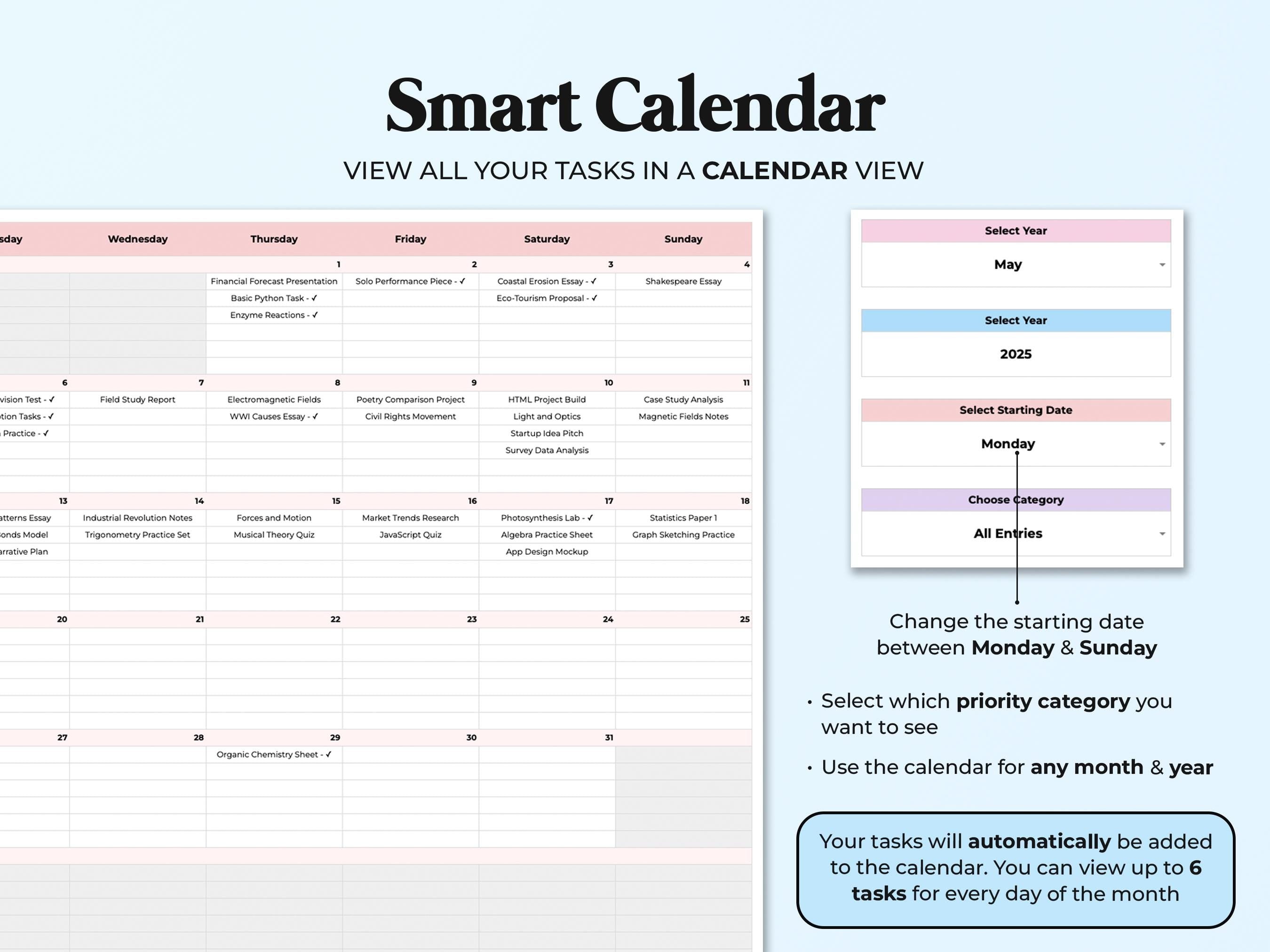 All In One Assignment Tracker