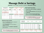 Budget By Paycheck Tracker - Green
