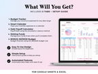 Budget By Paycheck Tracker - Pink