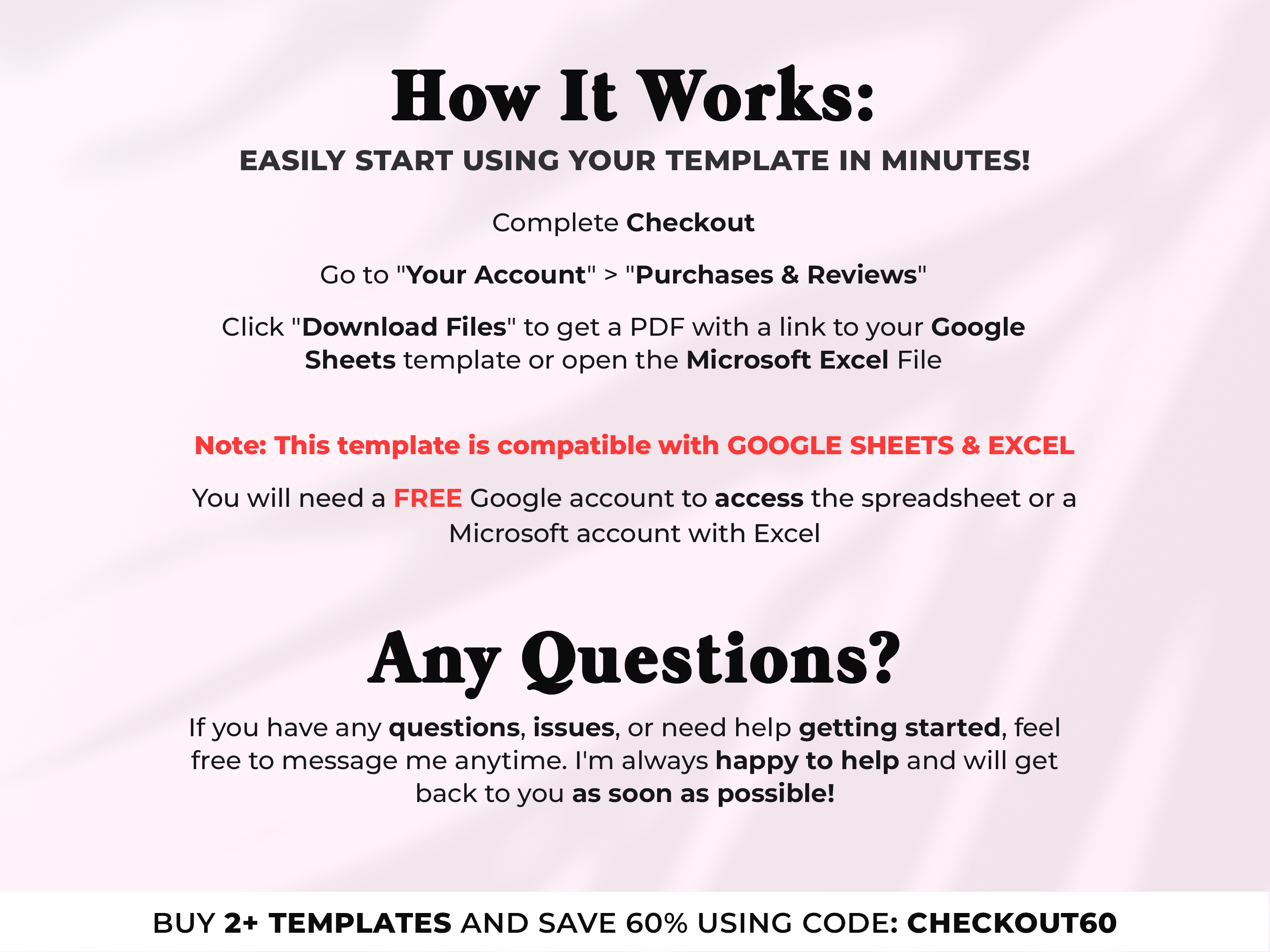 All In One Ultimate Task Tracker - Pink