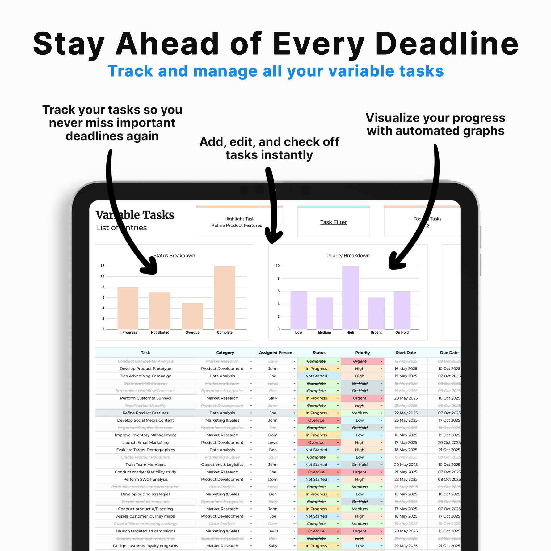 All In One Task Tracker