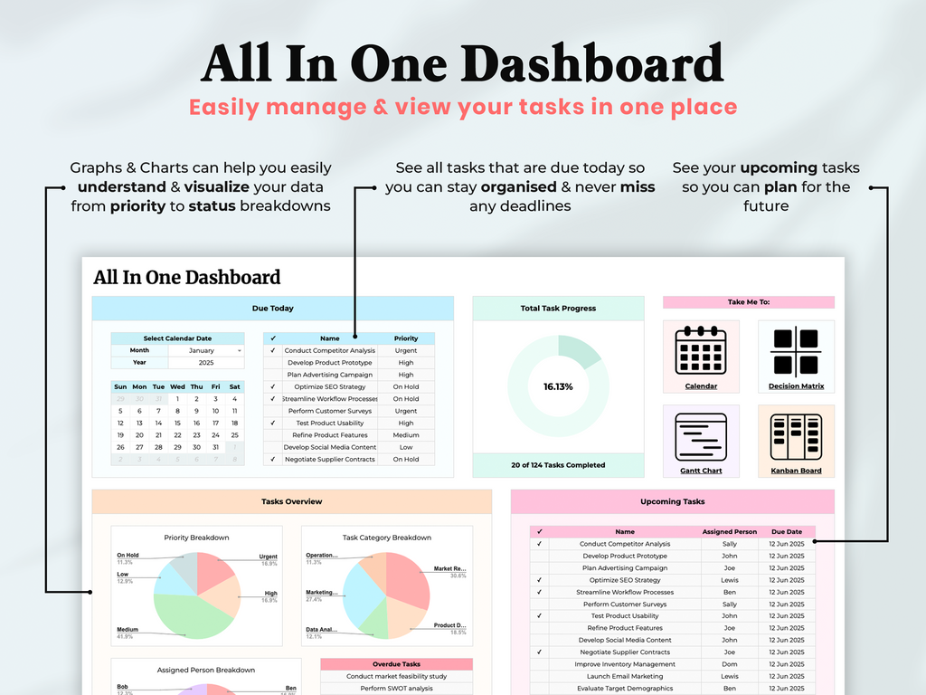 All In One Ultimate Task Tracker
