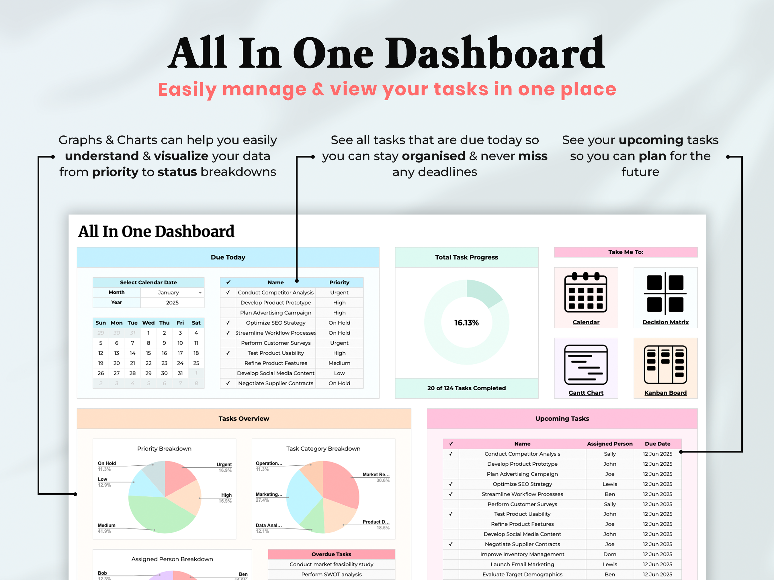 All In One Ultimate Task Tracker