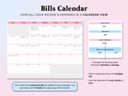 Budget By Paycheck Tracker - Pink