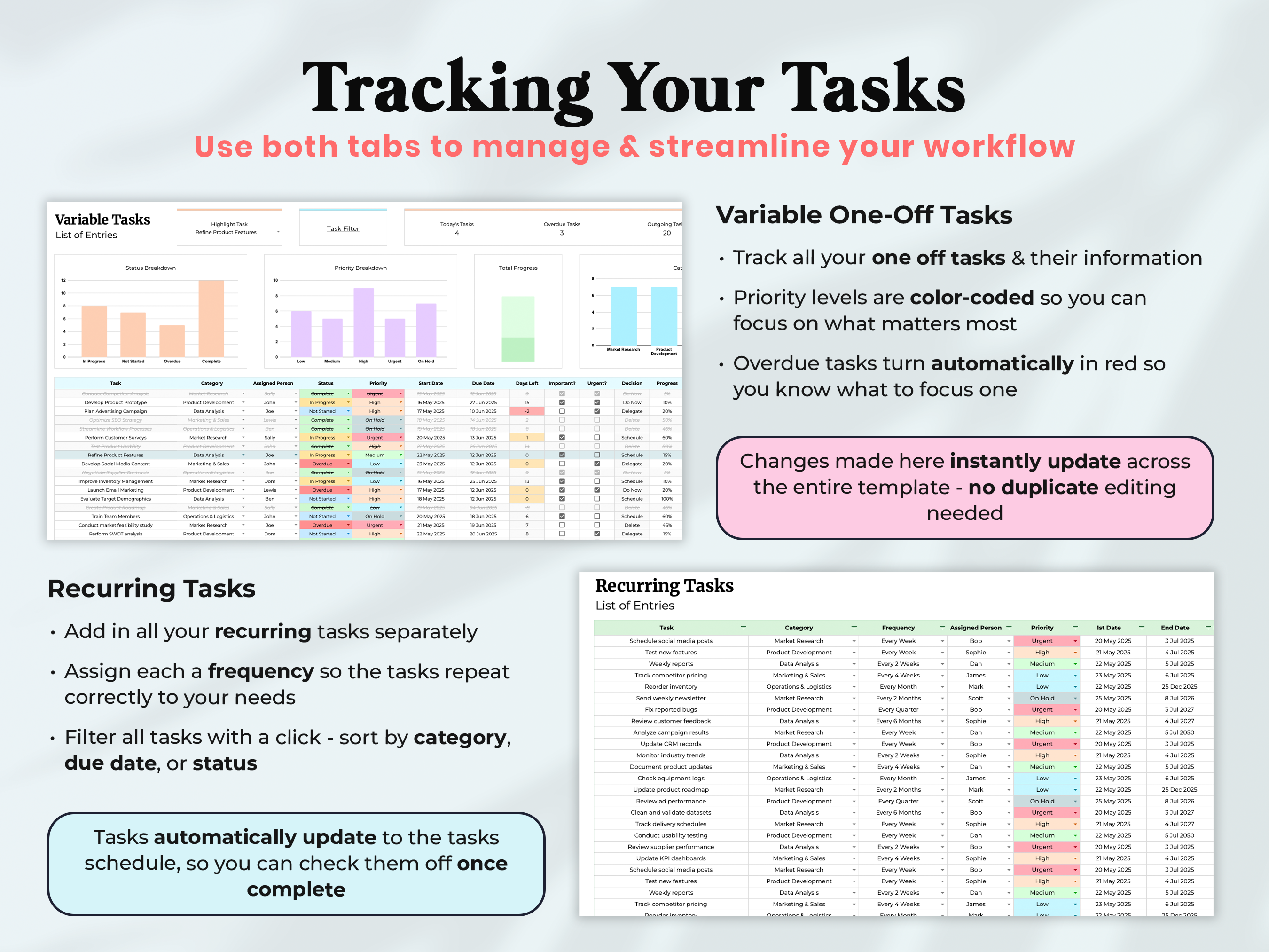 All In One Ultimate Task Tracker