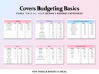 Budget By Paycheck Tracker - Pink