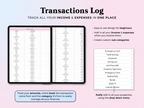 Budget By Paycheck Tracker - Pink