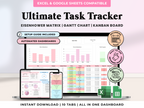 All In One Ultimate Task Tracker - Pink