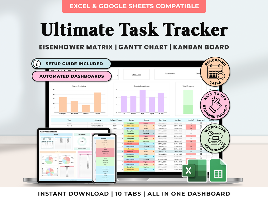 All In One Ultimate Task Tracker