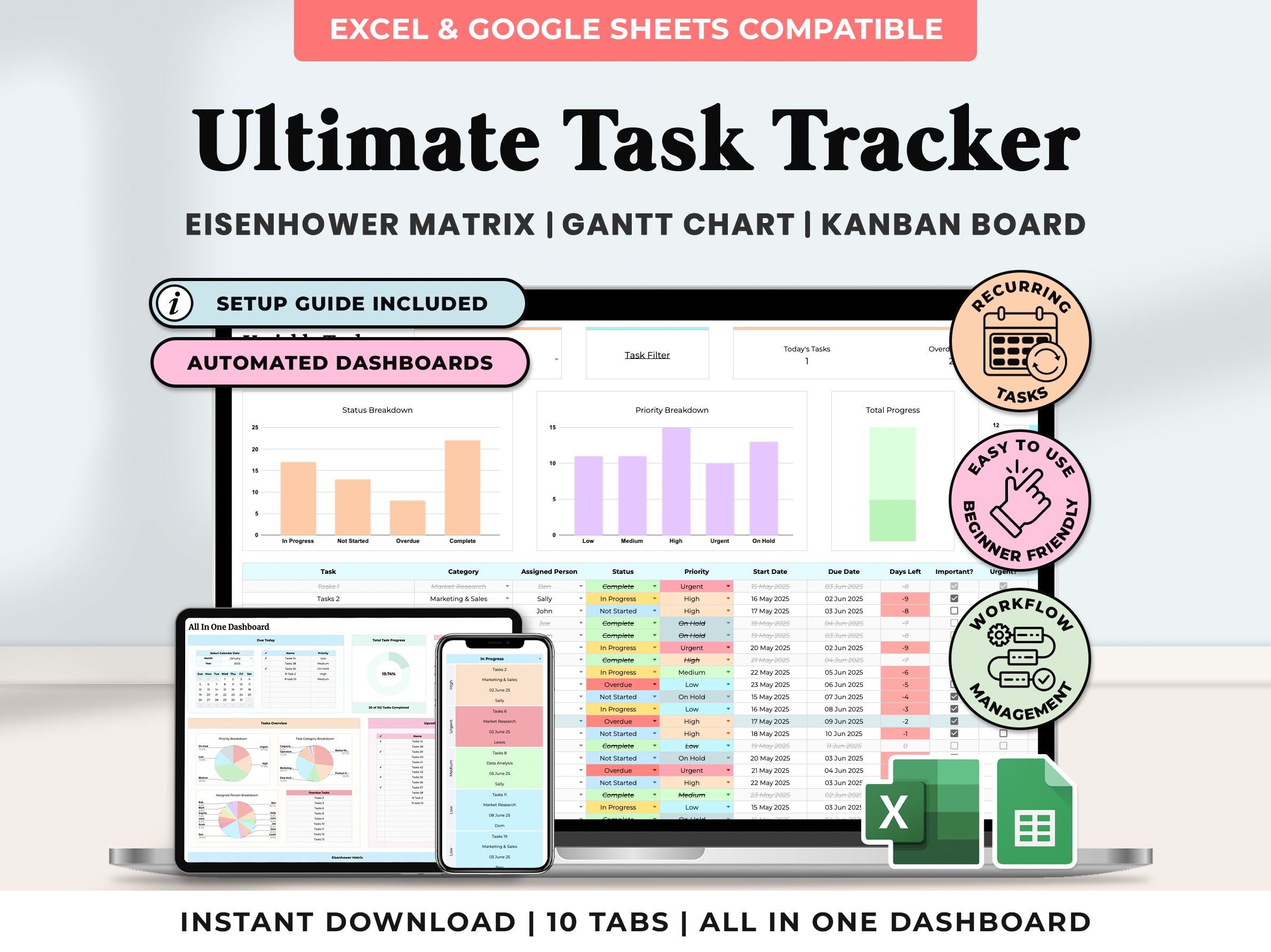 All In One Ultimate Task Tracker