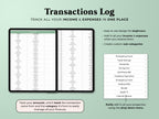 Budget By Paycheck Tracker - Green