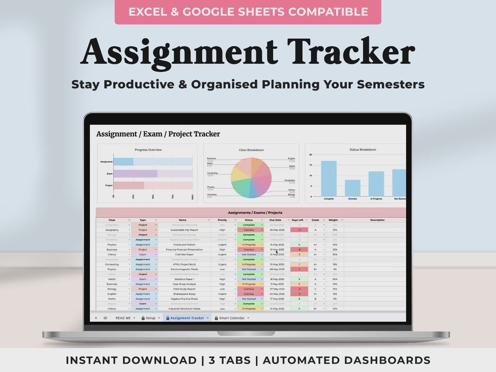 All In One Assignment Tracker