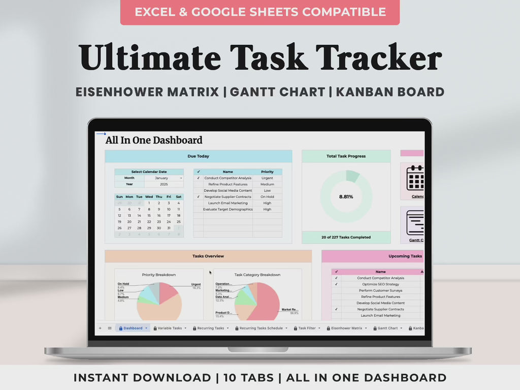 All In One Ultimate Task Tracker