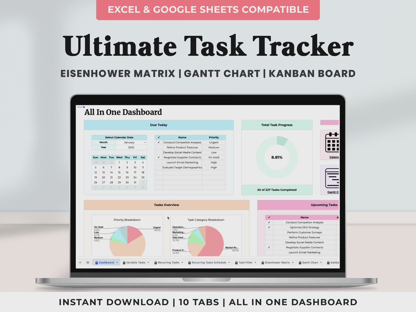 All In One Ultimate Task Tracker